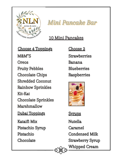 Mini Pancake Bar