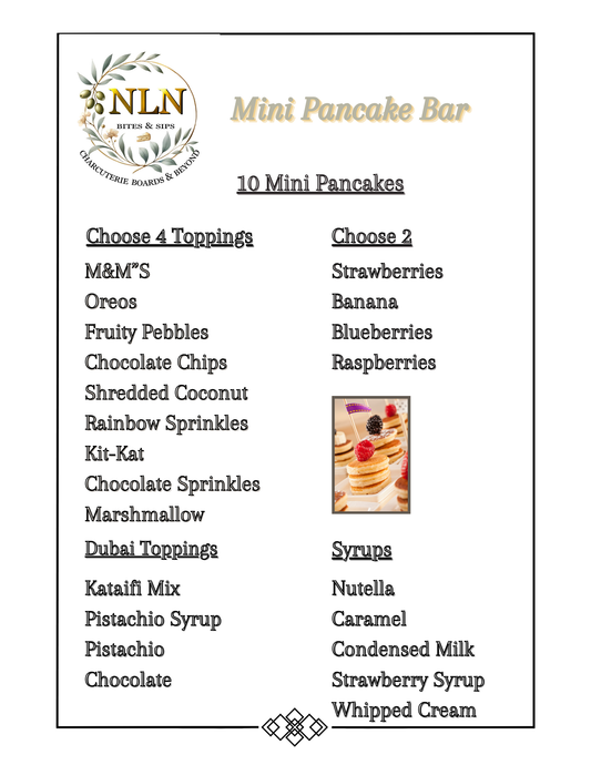 Mini Pancake Bar